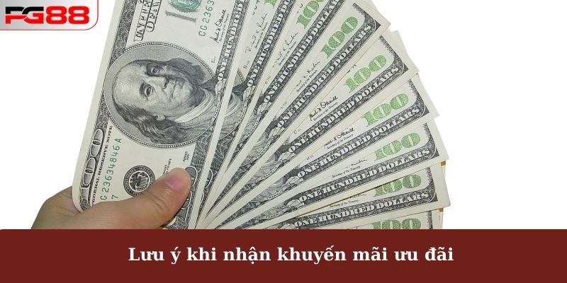 KHUYẾN MÃI PG88 4 Lưu ý khi nhận khuyến mãi ưu đãi