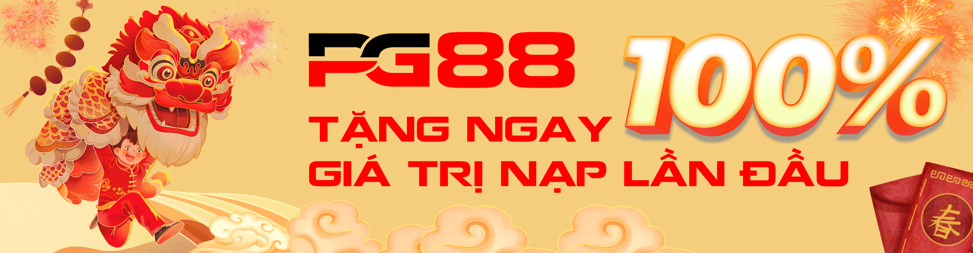 PG88 262 Mừng Xuân Ất Tỵ 2025 - PG88 tặng ngay 100% giá trị nạp đầu