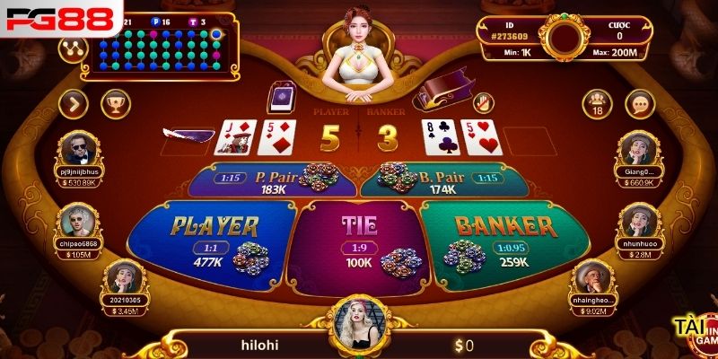 Bài Baccarat PG88 - Game Bài Đỉnh Cao Không Nên Bỏ Qua 4 Hãy chú ý quan sát ván bài